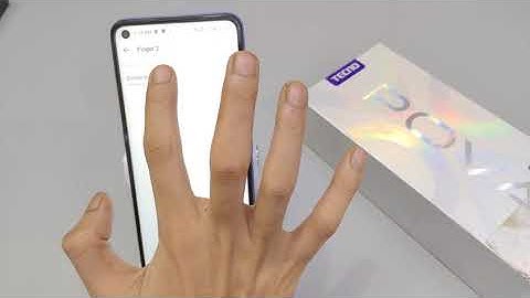 How to Receive Calls with Fingerprint in Tecno Pova,pova 2 | tecno pova fingerprint call receive