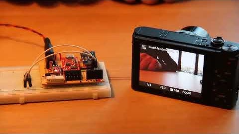 ESP8266 controlling SONY Camera via WiFi