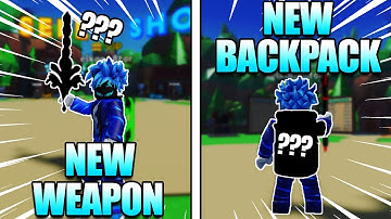 BUYING THE NEW REBIRTH WEAPON & BACKPACK in Mining Simulator 2 (Roblox)