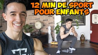 12min de sport pour enfants à la maison !!