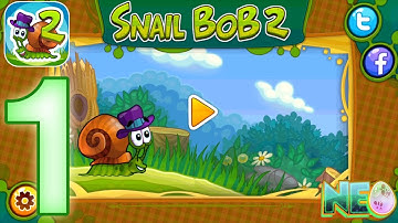 Snail Bob 2: Gameplay Walkthrough Part 1 - Level 1-10 Completed! (iOS, Android)