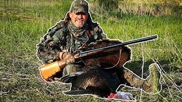MUZZLELOADER SHOTGUN Turkey Hunt!!!  (How to Load a Muzzleloader Shotgun)
