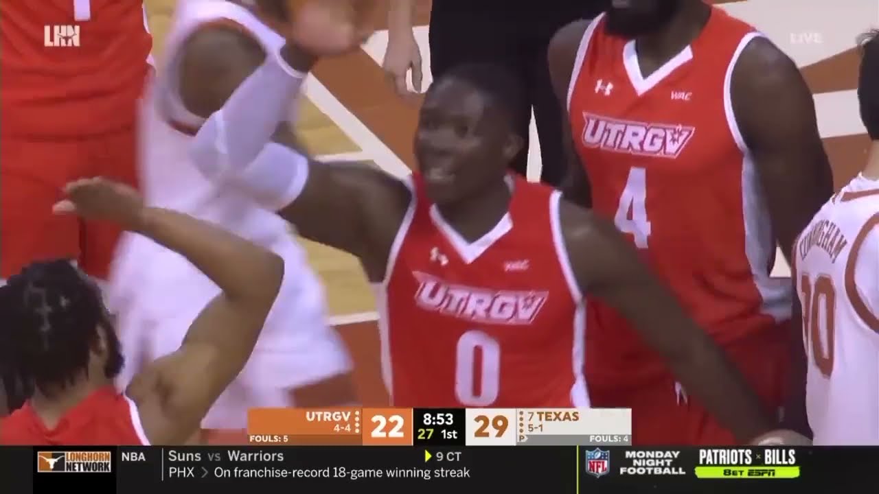 Utrgv Men S Basketball Falls At 7 Texas Youtube Utrgv Men S Basketball Falls At 7 Texas Youtube
