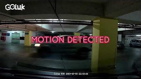 Goluk T3 Parking Mode [ Motion Detection ]