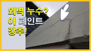 외벽누수? 이 페인트 강추!