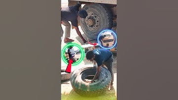 टायर में डाल दिया New ट्यूब | 😱😲 | Mini Vlog - Raju Puncture Wale | #minivlog #rajuminivlog