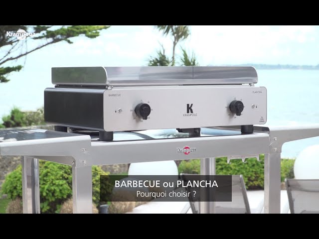 Duo K Combiné barbecue et plancha électrique