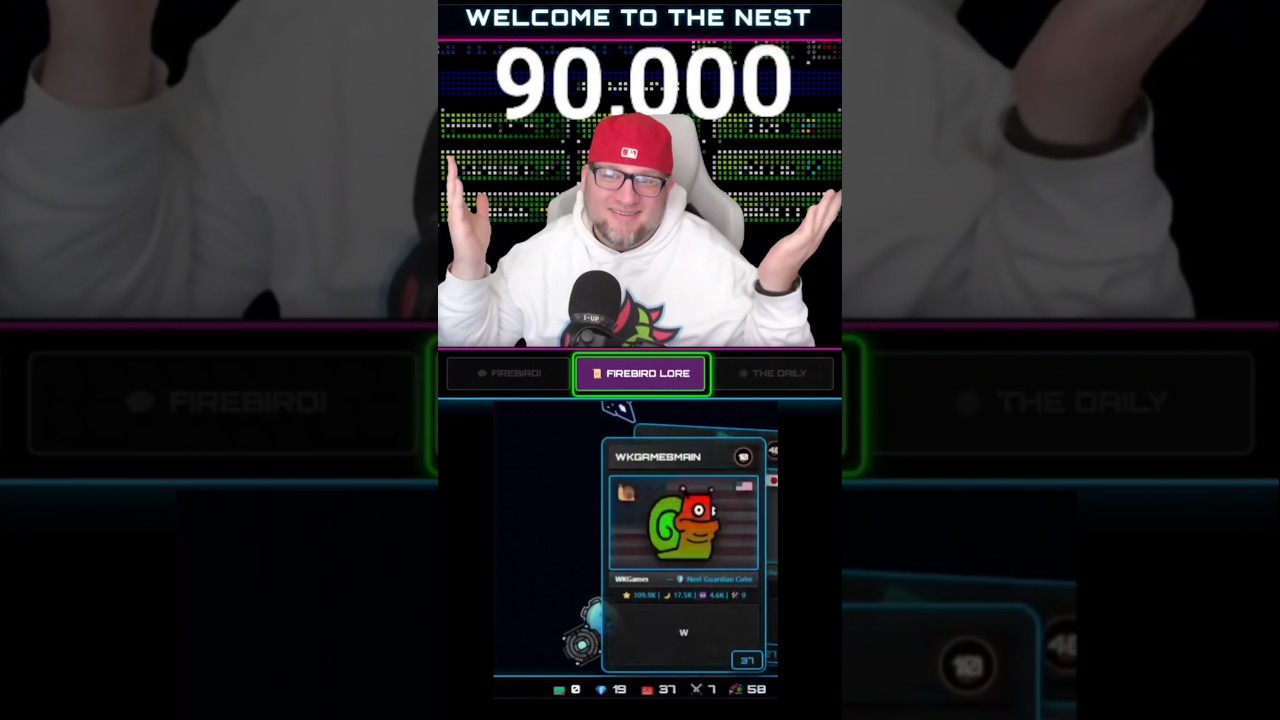 Channel milestone left me speechless. Thank you, Firebirds!