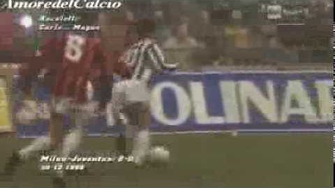 Serie A 1990-1991, day 14 Milan - Juventus 2-0 (Ancelotti, Gullit)