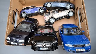 Big Diecast Model Cars From The Box