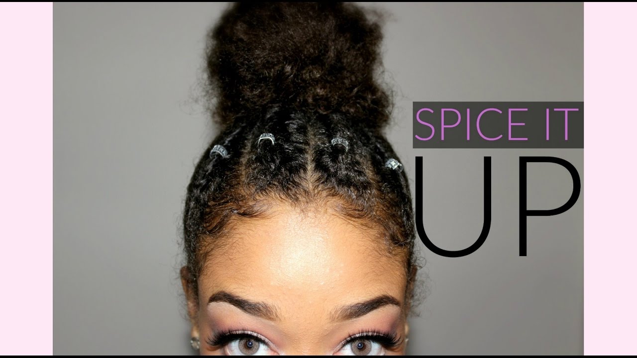 How To Close Natural Hair In A Bun How To Close Natural Hair In A Bun
