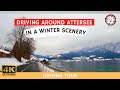 Around lake attersee austria   amazing scenic lakeshore drive  4k driving