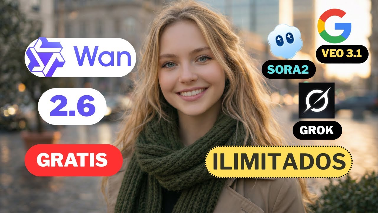 Crea Videos con AUDIO y IMÁGENES con IA GRATIS e ILIMITADO - YouTube