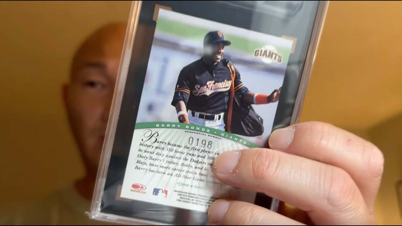 The 5 Best Barry Bonds Autographs to Own for the Future - YouTube