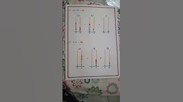 Addition and Subtraction project using Abacus - by 6 year