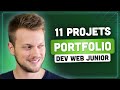 Comment réussir son portfolio de développeur web junior ! - [Devenir Développeur #11]