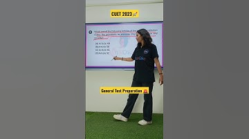 CUET 2023: General Test Preparation with Unimonks 👩‍🎓#cuet2023 #cuet #cuetpreparation