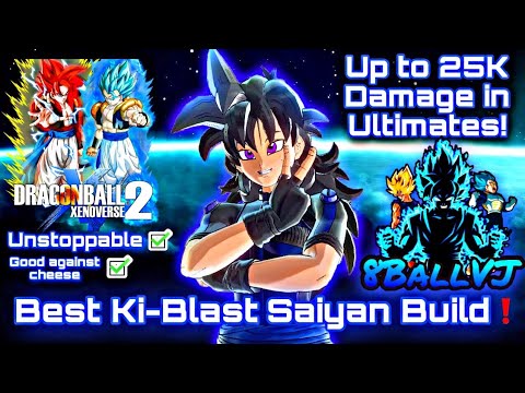 Dragon Ball Xenoverse 2 BEST KI-BLAST FEMALE SAIYAN BUILD! - YouTube