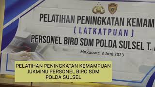 LATKATPUAN JUKMINU POLRI PERSONEL BIRO SDM