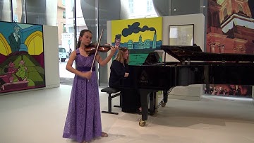 Sophie Branson plays Sarasate Introduction and Tarantella