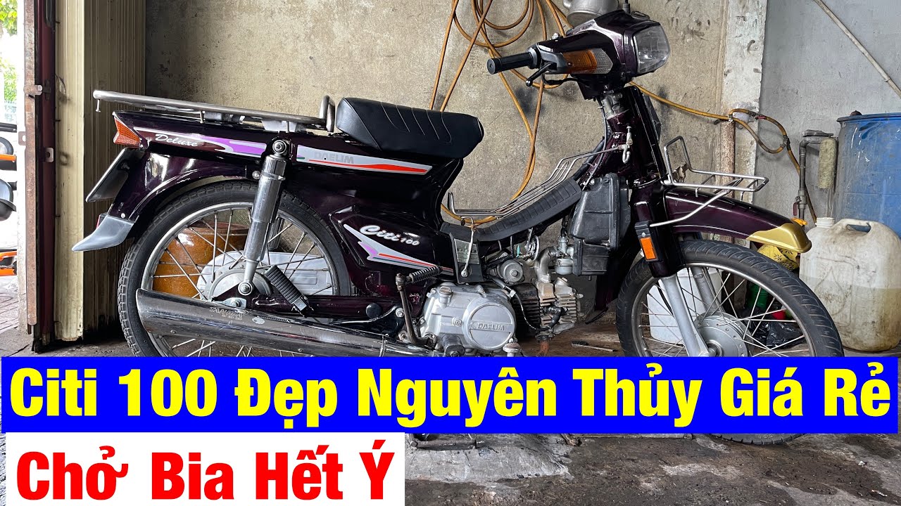 Honda Citi 100 vẫn còn mới sau khi chạy 200000 km  Xe máy