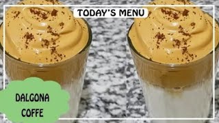 Dalgona coffee || Whipped coffee || Frothy coffee || Vogue cooking