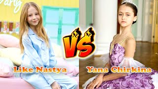 Like Nastya VS Yana Chirkina Transformation 👑 From Baby To 2024