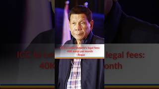 ICC to cover Duterte’s legal fees: 40K euros per month – Roque