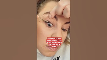 DIY long lasting lash extensions at home