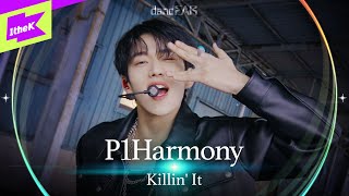 [LIVE] P1Harmony(피원하모니) _ 때깔(Killin' It) | dancEAR | 댄스이어 | 듣포먼스 | 라이브 퍼포먼스 | Live Performance | 4K Resimi