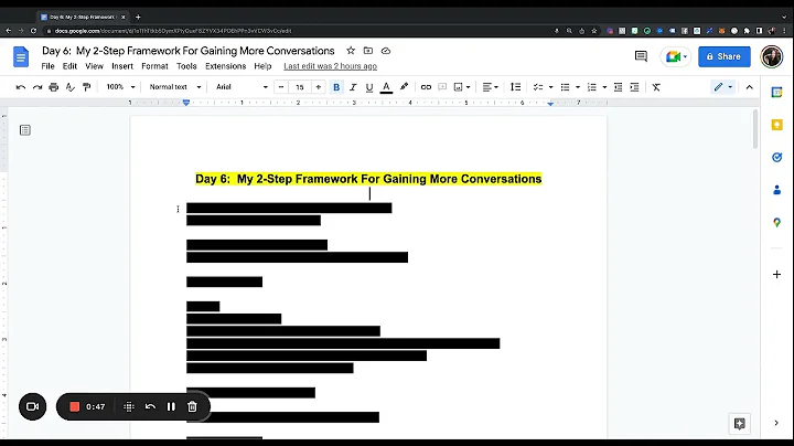 Day 6: My 2 Step Framework For Gaining More Conver...