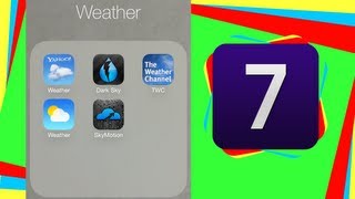 Folders in iOS 7: Redesigned, unlimited icons