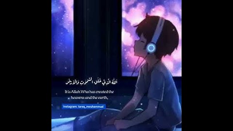 القارئ طارق محمد /قرآن كريم/ مقاطع قصيرة/ تلاوة عطرة خاشعة/ حالات واتساب دينية