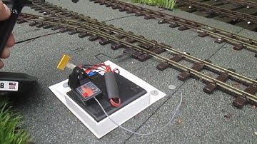 Radio Controlled Points for Garden Railway track.