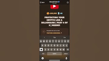 MemeFi YouTube video code today 25 October | MemeFi YouTube video secret code today | #crypto
