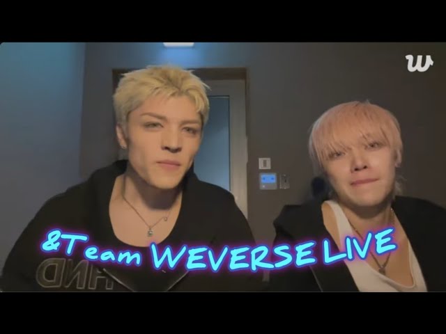 ENG SUB]&TEAM WEVERSE LIVE (19.10.25) NICHOLAS MAKI #nicholas#maki