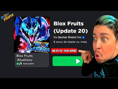 Contagem Regressiva Blox Fruits para a atualização da Kitsune