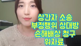 상간자 소송은 이렇게 하세요. 손해배상, 위자료, 변호사 선임 l 이혼전문변호사