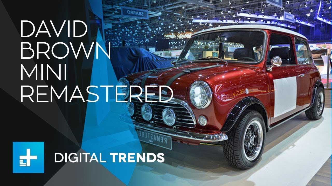 David Brown Mini Remastered - First Look at Geneva Motor Show 2018
