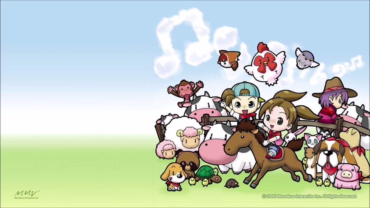 Spring Theme [Harvest Moon: Magical Melody Soundtrack] - FIXED!!! Read Desc.