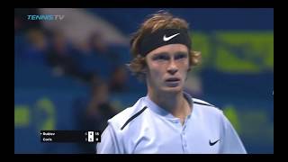 Andrey Rublev vs Borna Coric 2018 Qatar ExxonMobil Open HD Highlights