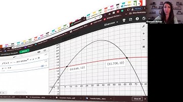 Quadratic Intersection on Desmos