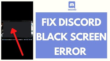 How to Fix Discord Black Screen Error (2021) | Fix Discord Black Screen Problem