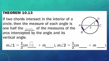 10.4: Other Angle Relationships in Circles