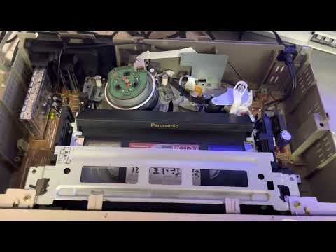 ビデオデッキ早送り巻き戻しetc...レトロ ASMR VC-HF830