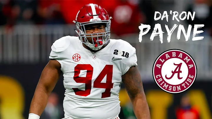 Da'Ron Payne || "THE BEAST" || Alabama Career High...