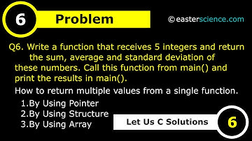 Write a C function that receives 5 integers and return the sum, average and standard deviation.