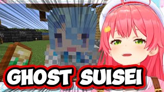 The Ghost Farmer Suisei In Minecraft Hardcore Is Hilariously Funny...【Hololive】