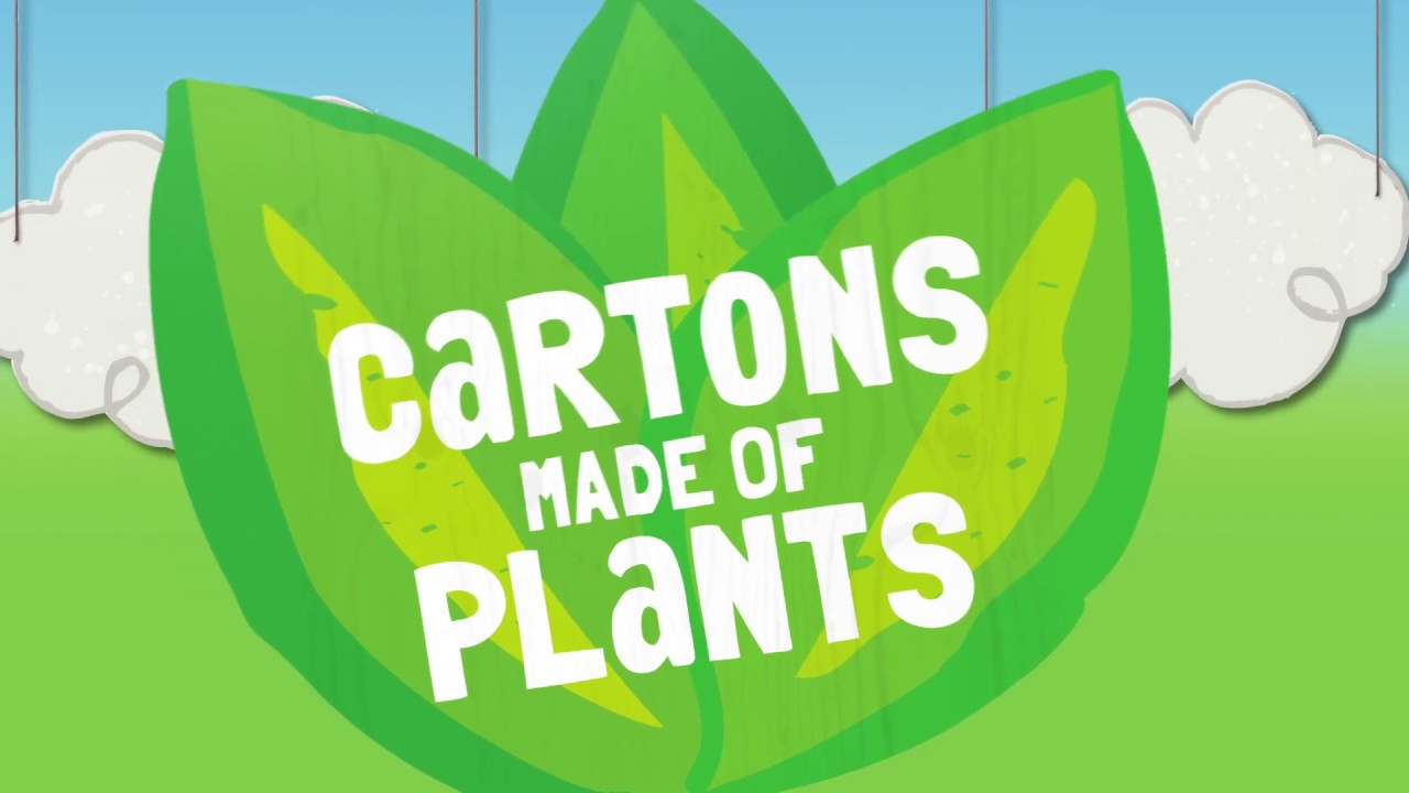 Cartons Made Of Plants. Choose Earth’s Own Oat Milk. - YouTube