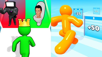 Giant Rush VS Tall Man Run Max Levels Walkthrough Android, iOS Update Gameplay P161